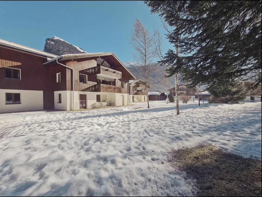 Appartement Renove T2, Vue Montagne Samoëns Kültér fotó
