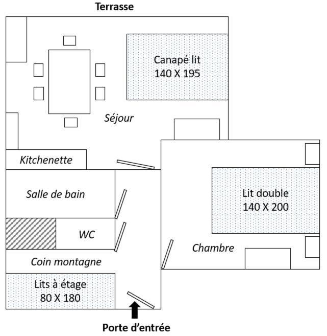 Appartement Renove T2, Vue Montagne Samoëns Kültér fotó