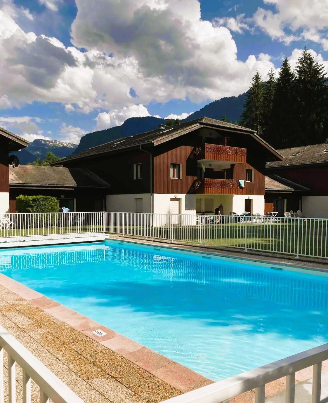 Appartement Renove T2, Vue Montagne Samoëns Kültér fotó
