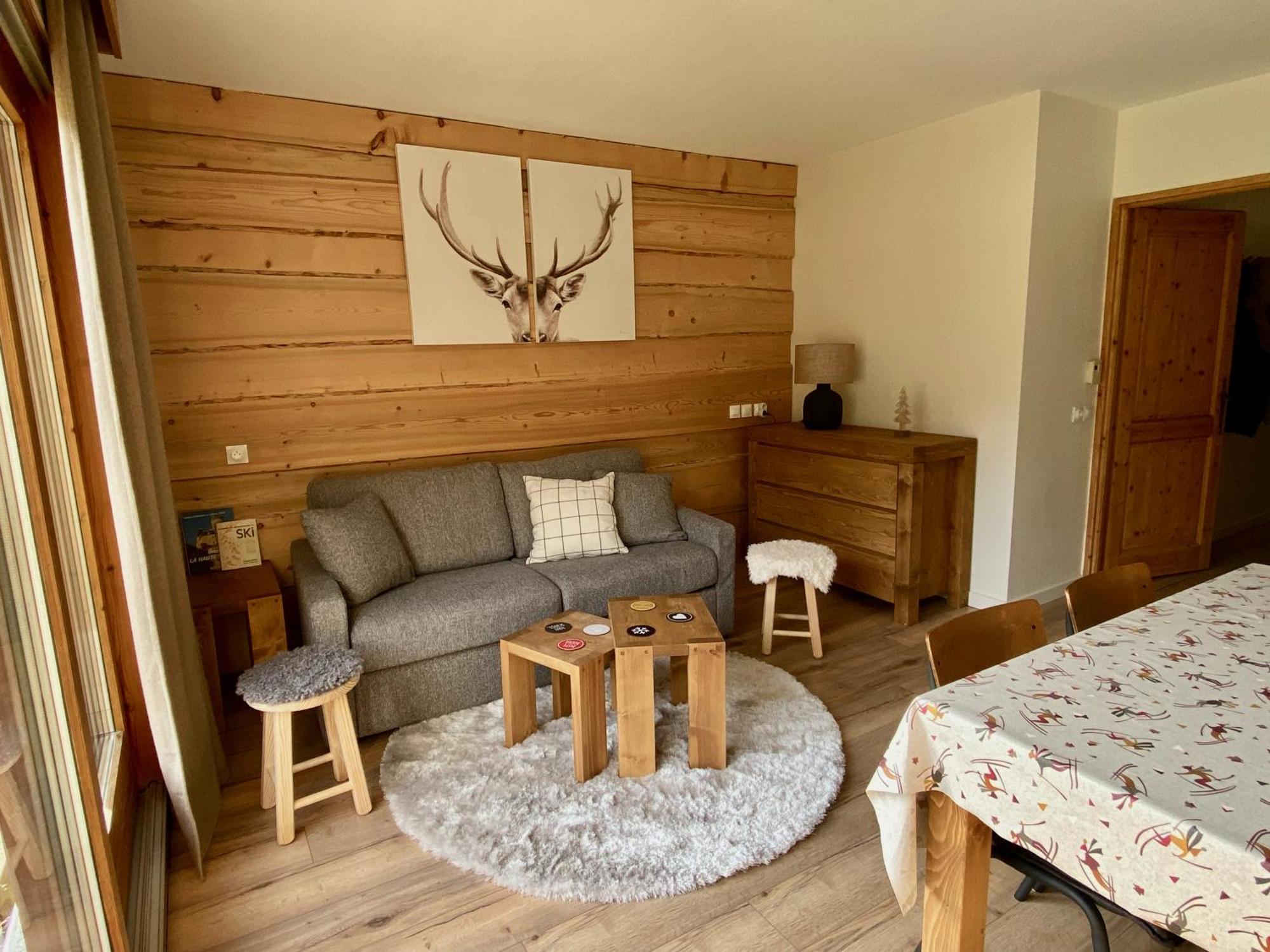 Appartement Renove T2, Vue Montagne Samoëns Kültér fotó